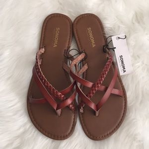 Sonoma cognac sandals